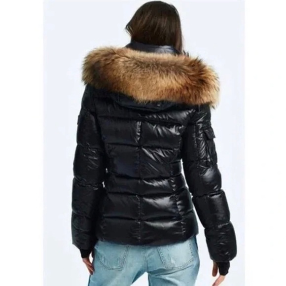 SAM - Blake down puffer jacket with fur trimmed hood - excellent condition - Picture 12 of 13